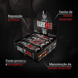Darkness Barra de Proteína Dark Bar Creme de Coco com Castanha 8 unidades