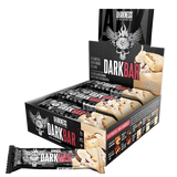 Caixa de barras de proteína Darkness Dark Bar sabor Creme de Coco com Castanha 8 unidades