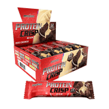 Caixa de barras proteicas Integralmédica Protein Crisp Bar sabor Duo Crunch