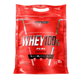 Whey Protein Concentrado 100% Pure Pouch Chocolate 900g Integralmedica